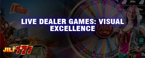 Live Dealer Games: Visual Excellence